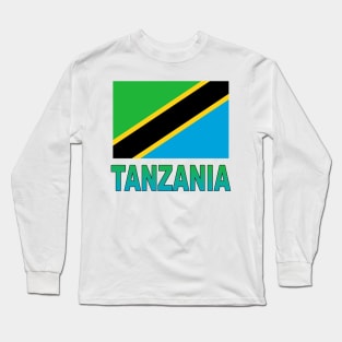 The Pride of Tanzania - Tanzanian National Flag Design Long Sleeve T-Shirt